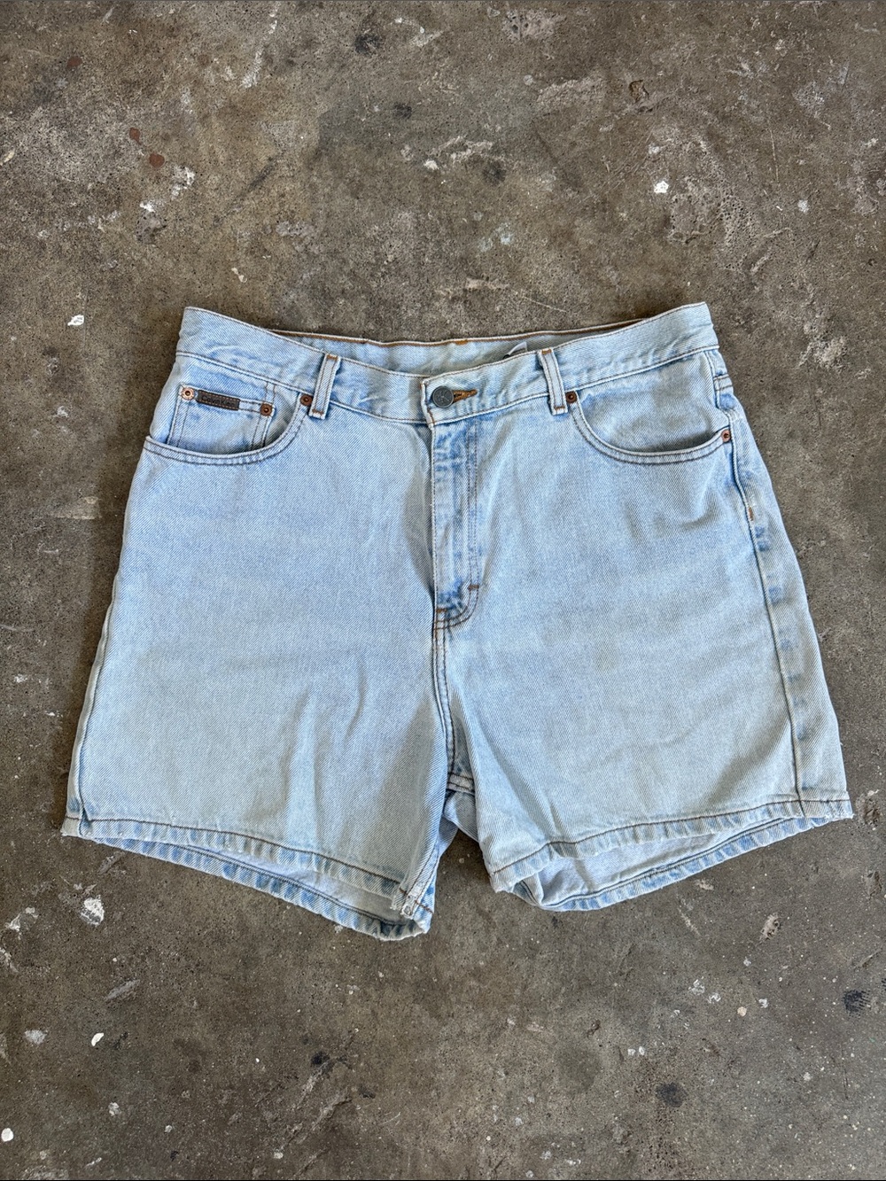 Light Blue Denim Shorts